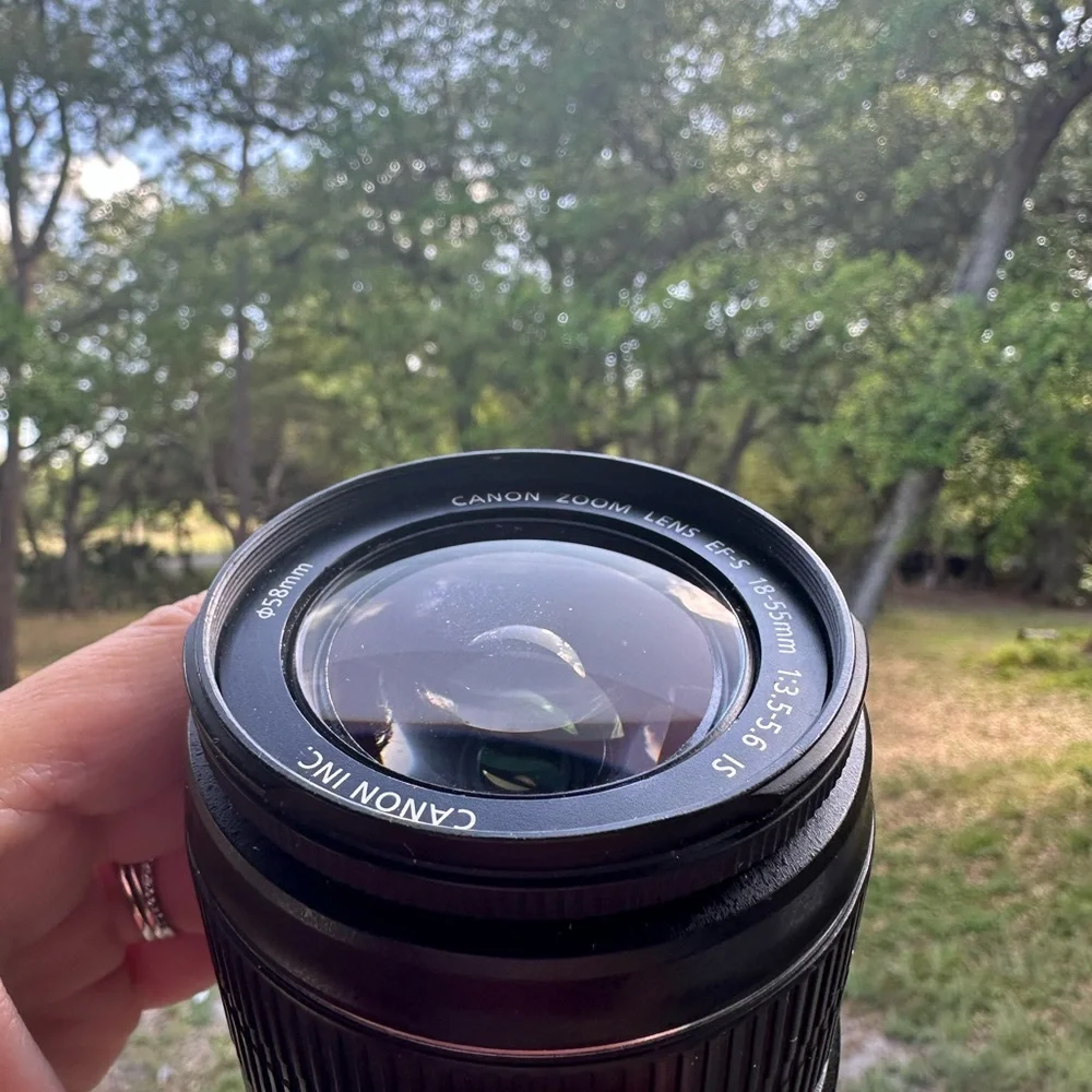 Canon black lens